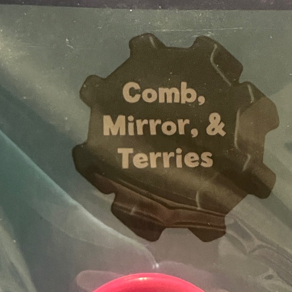 Disney Minnie Mouse Mouse Hair Accessory Set ( Comb , Mirror & Terries) - Picture 4 of 6